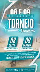 Torneio Beach One - Shark Pro Suplementos  - Mista C