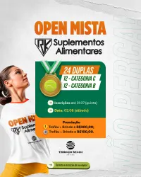OPEN MISTA RK SUPLEMENTOS - CATEGORIA MISTA C