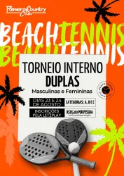Interno de duplas masculinas e femininas - 2025 - Masculino B