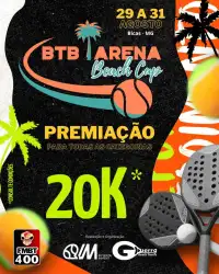 FMBT400 - BTB ARENA BEACH CUP - AMADOR - Dupla Masculina 40+