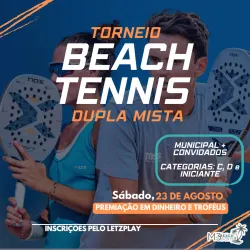 Torneio B.T de mistas M3 Beach Sports- Interno e convidados - Mista D
