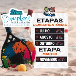 CIRCUITO PLAY/NIPPON. 2ª ETAPA IMPLANT FACE HARMONY. - MASCULINO A+B