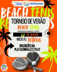 COPA VERÃO BEACH TENNIS - MASCULINA CATEGORIAS (C/D)