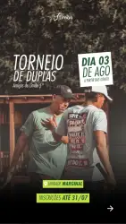 Torneio de duplas Amigos da Limão 5 - 1. Categoria PRÓ AM