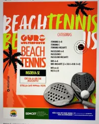 Copa Ouro Multisports 2025 - Beach Tennis  - KIDS - INICIANTE