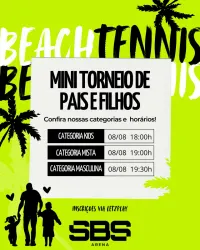 Mini Torneio de Dia dos Pais - Mista