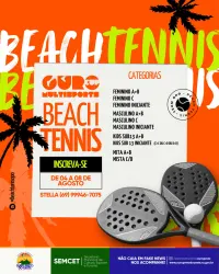 Copa Ouro Multisports 2025 - Beach Tennis 