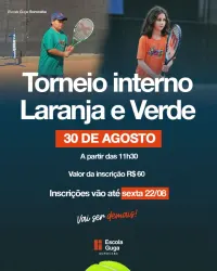 TORNEIO INTERNO INFANTIL ESCOLA GUGA