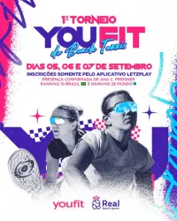 1º TORNEIO YOU FIT DE BEACH TENNIS - CATEGORIA DUPLA MISTA E
