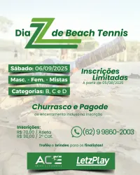 DIA "Z"DE BEACH TENNIS - Feminino C 