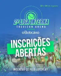 2ª Liga de Beach Tennis Trevizan Arena 2025 - Etapa 3/5 - Masculina A