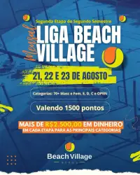 LIGA VILLAGE- 2ª ETAPA SEGUNDO SEMESTRE - Feminina E