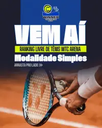 RANKING DE TENNIS WTC ARENA - 1ª ETAPA - C/C1 TENNIS