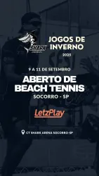 Jogos de Inverno 2025 - ABERTO DE BEACH TENNIS - Feminina - C