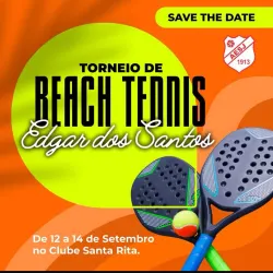 Torneio Edgar dos Santos de Beach Tennis para Sócio do Santa Rita - AESJ 2025 - Dupla Masculina B