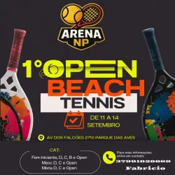 1º Open Arena NP de Beach Tennis - DUPLA MASCULINA C