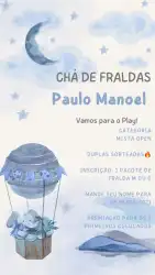 BOLÃO CHA DE FRALDAS - MISTA OPEN