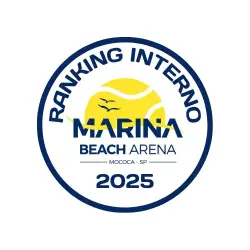 Ranking Interno Marina Beach Arena - Etapa AGOSTO/2025 - Masc. OURO - Ranking Interno Marina Beach Arena