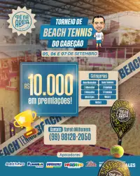 2o Torneio do cabeção (MODALIDADE BEACHTENNIS) - C MASCULINO