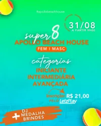Super 8 Apollo  - FEMININA INICIANTE - GRUPO 2
