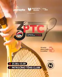 3.º PTC Open de Tênis - Duplas - Classe 3