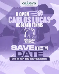 II OPEN CARLOS LUCAS DE BEACH TENNIS  - ETAPA FÓRMULA ANIMAL  - MASCULINO 30+