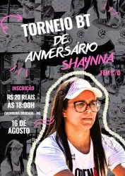 TORNEIO INTERNO DE ANIVERSÁRIO - SHAYNNA DAMÁSIO 