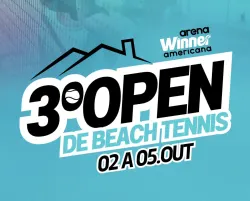 3º Open Pura Construtora e Incorporadora de Beach Tennis Arena Winner Americana - MASCULINO 60+ SOMADO