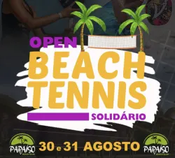 Open Beach Tennis Solidário  - DUPLA MISTA C