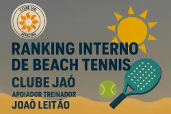 1º Ranking de Beach Tennis Clube Jaó - Masculina A/B 