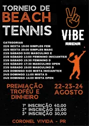 Torneio VIBE ARENA - Dupla Masculina Open