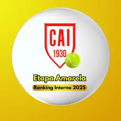 Etapa AMARELA - Ranking Interno 2025 - Chave A