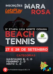 Arena i9 Play - Liga Norte Goiana de Beach Tennis 5ª Etapa - Masculina B