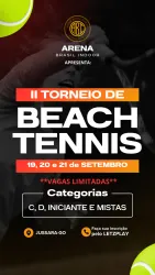 2° Torneio de Beach Tennis - ABI - MISTA - INICIANTE