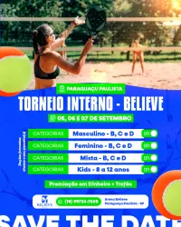 TORNEIO INTERNO - BELIEVE - CATEGORIA MISTA D