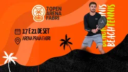 7º Open Arena Fabri de Beach Tennis - DUPLAS MASCULINAS OPEN
