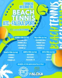 Torneio Interno de Beach Tennis ATC - Faleka Sport - Masculino D