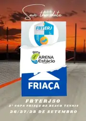 FBTERJ50 - 2ª COPA FRIAÇA DE BEACH TENNIS - Dupla Feminina C