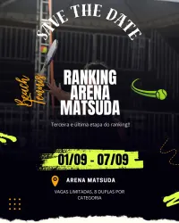III ETAPA RANKING MATSUDA - CATEGORIA B MASCULINO