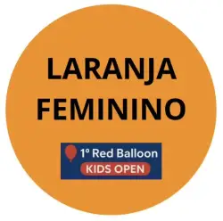 1º RED BALLOON KIDS OPEN   - BOLA LARANJA - MASCULINO B