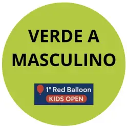 1º RED BALLOON KIDS OPEN   - BOLA VERDE A MASCULINO
