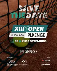 TORNEIO DE TÊNIS: XIII OPEN DE DUPLAS | PLAENGE - DUPLAS: Feminino Categoria D/iniciante