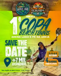 1º COPA BEACH TENNIS ARENA LAGO E PE NA AREIA - FEMININO D