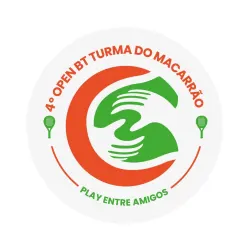 4° OPEN "PLAY ENTRE AMIGOS" TURMA DO MACARRAO - DUPLA MASCULINO C