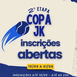 FBTDF100 | Copa JK de Beach Tennis - 2ª Etapa 2025 - Dupla Masculina Iniciante