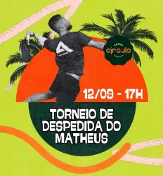 Torneio de Despedida do Matheus Andrade - Open/B Feminino
