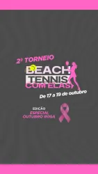 2º Torneio Beach Tennis com Elas OUTUBRO ROSA  - OPEN Masculino