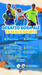 I Desafio Open Bora Alê - Dupla Masculina - Iniciante