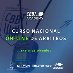 Curso Nacional de arbitragem de Beach Tennis - Curso de arbitragem