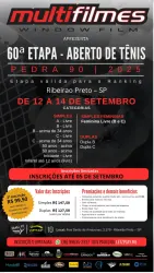 MULTIFILMES - 60º Aberto de Tênis - Pedra 90 - Ribeirão Preto - CFTRP - Categoria - C Livre